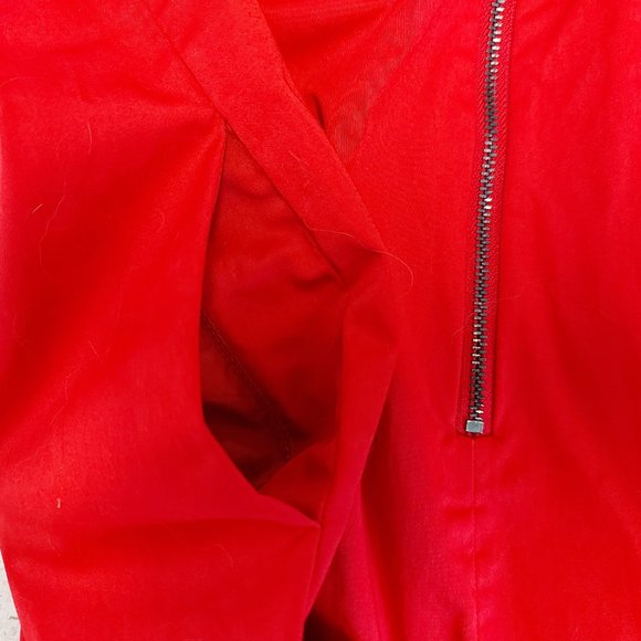 Strapless red dress Jacob - Picture 4 of 6